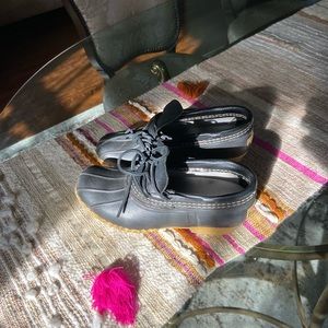 Llbean duck shoes size 7 mens/ 8.5 ladies